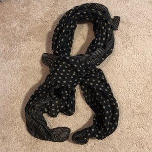 Black and Tan Scarf